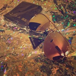 Quay x desi Perkins high key gold on gold